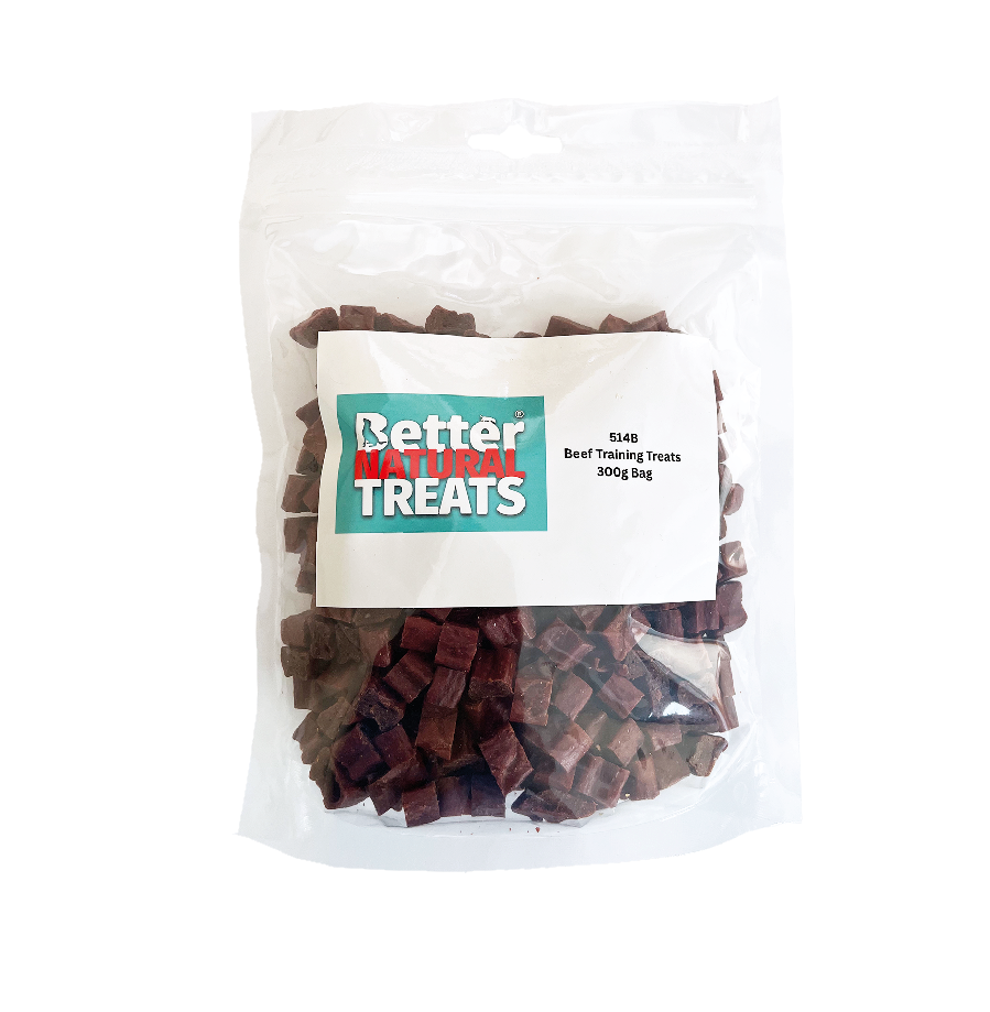 Better Natural Treats Beef Training Dog Treats 300g Value Bag