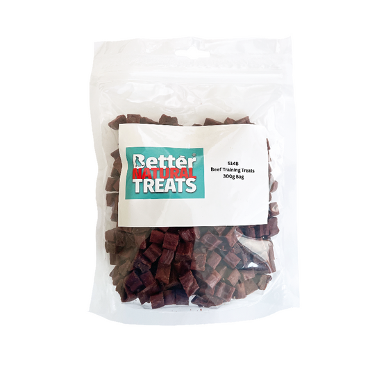 Better Natural Treats Beef Training Dog Treats 300g Value Bag