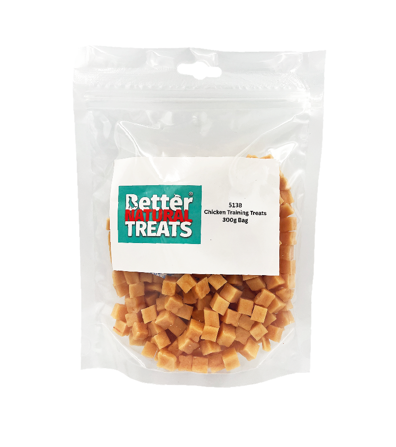 Better Natural Treats Chicken Training Dog Treats 300g Value Bag