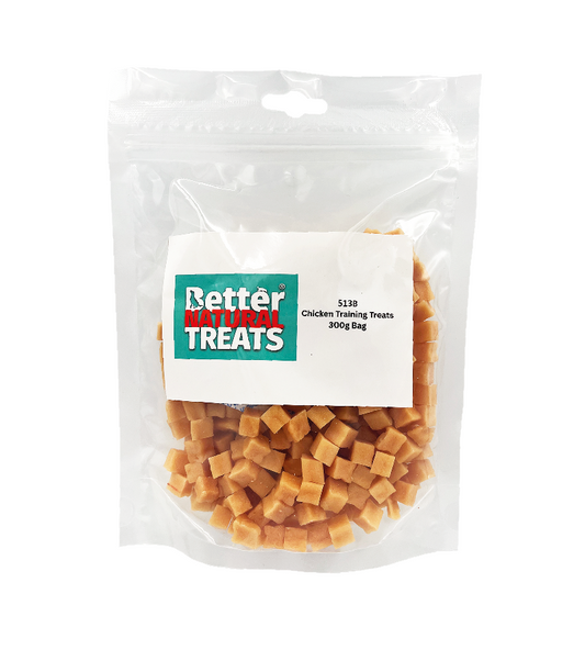 Better Natural Treats Chicken Training Dog Treats 300g Value Bag
