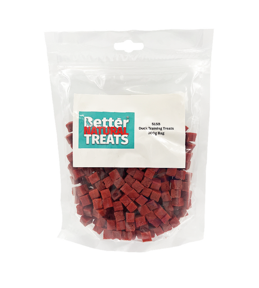 Better Natural Treats Duck Training Dog Treats 300g Value Bag
