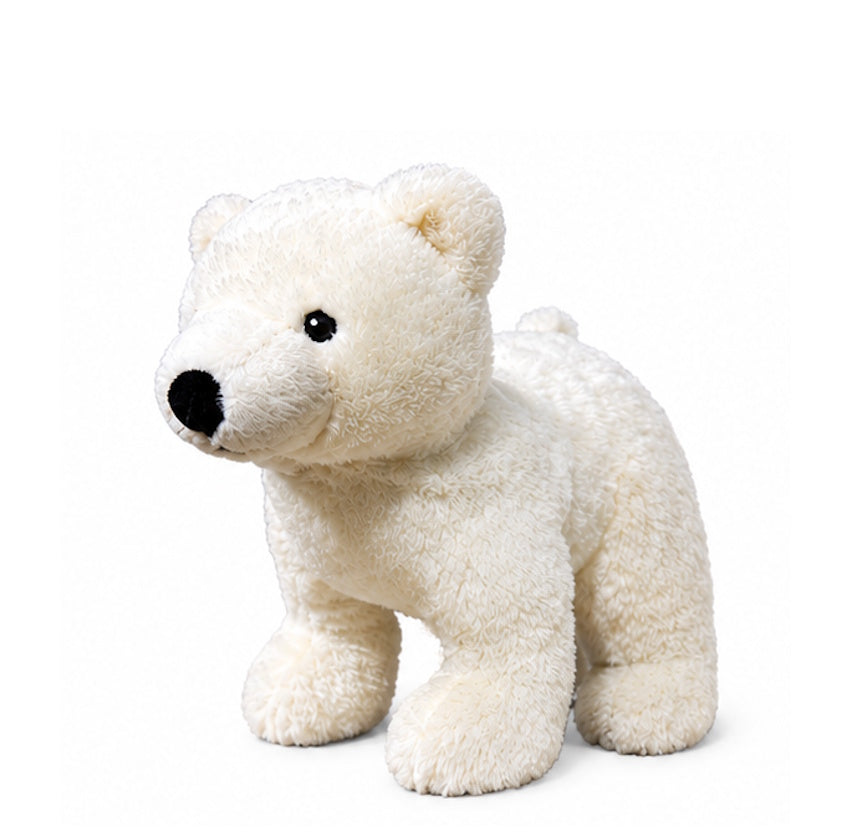 Hem & Boo Winter Toy Polar Bear Soft Squeaky Dog Toy