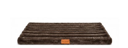 Hem & Boo Superplush Dog Mat Brown XS 60 x 45 x 4cm
