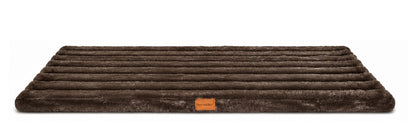 Hem & Boo Superplush Dog Mat Brown XL 120 x 75 x 4cm
