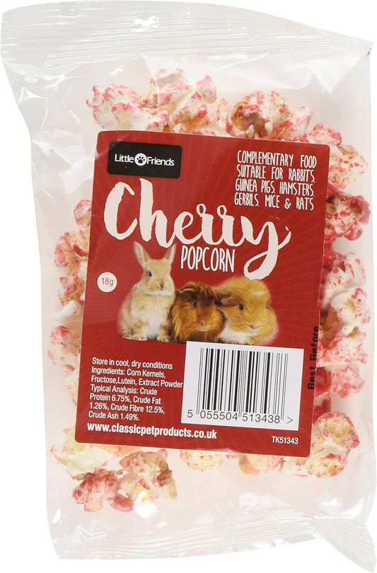 Little Friends Small Animal Cherry Popcorn 18g