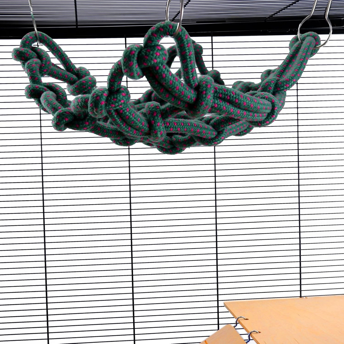 Little Friends Small Animal Cargo Net Green