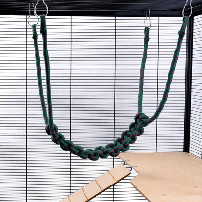 Little Friends Small Animal Rope Bridge Green