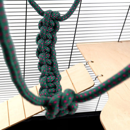 Little Friends Small Animal Rope Bridge Green