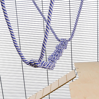 Little Friends Small Animal Rope Bridge Blue