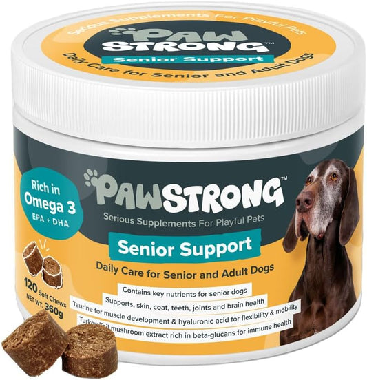 Pawstrong Senior Support Supplement For Dogs 360g