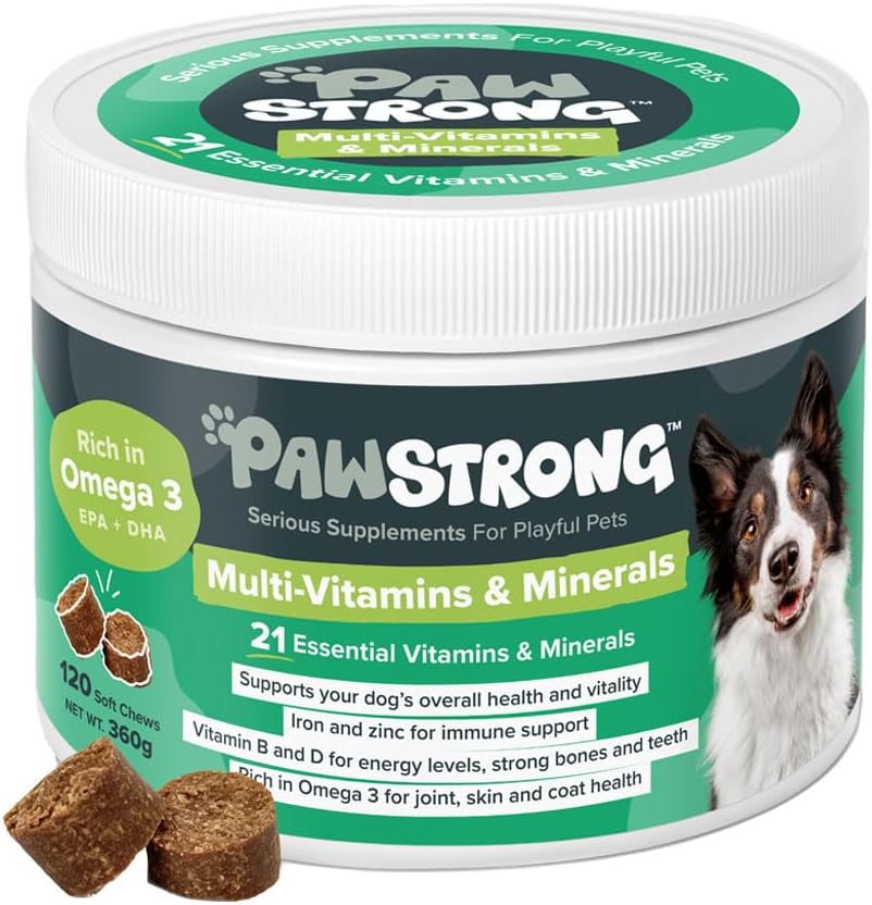 Pawstrong Multi Vitamins & Minerals Supplement For Dogs 360g