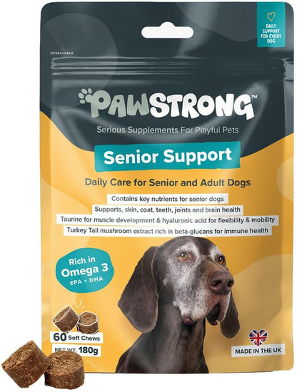 Pawstrong Senior Support Supplement For Dogs 180g