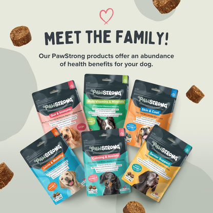 Pawstrong Calming & Anxiety Supplement For Dogs 180g