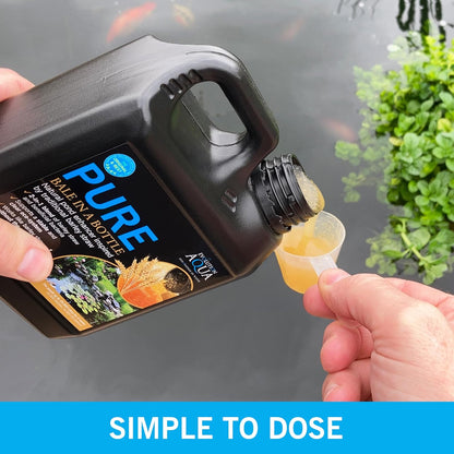 Evolution Aqua Pure Bale In A Bottle Barley Straw For Ponds With Beneficial Bacteria 1000ml