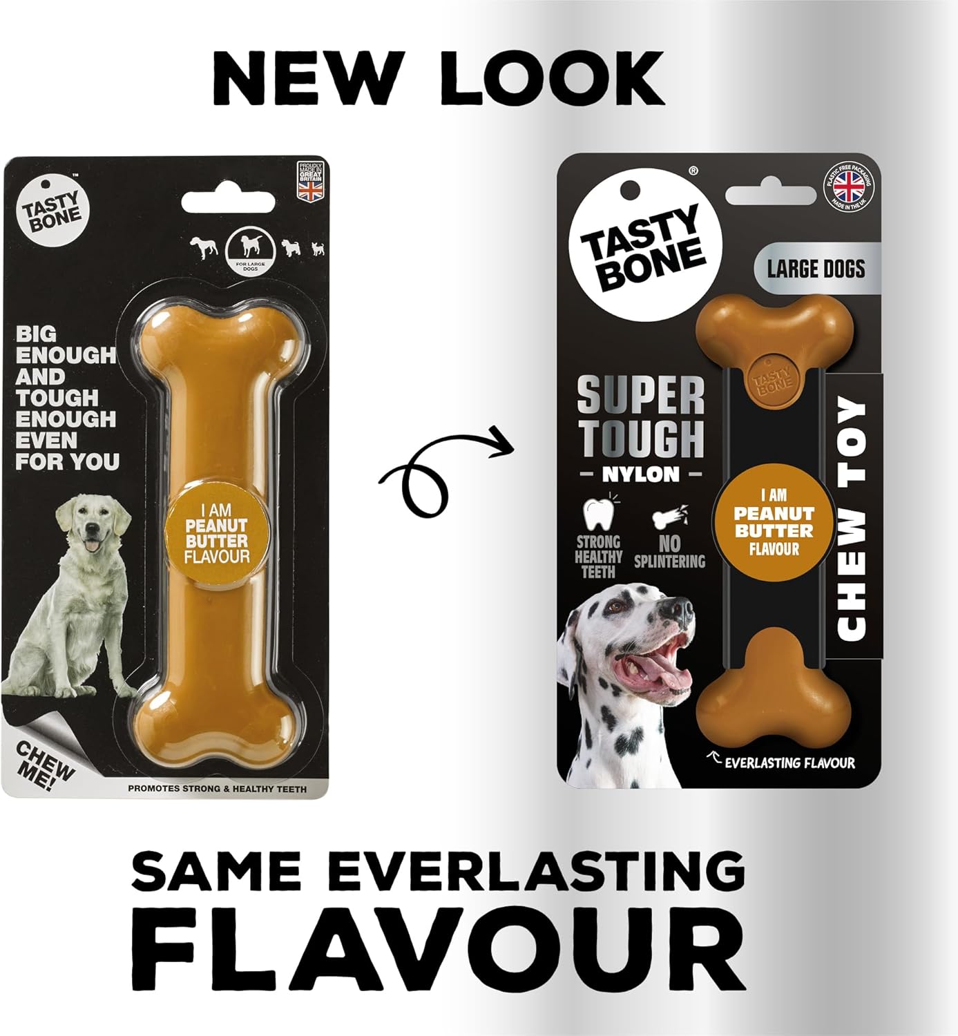 Tastybone Large Peanut Butter