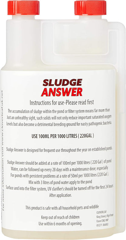 Cloverleaf Sludge Answer 1Ltr