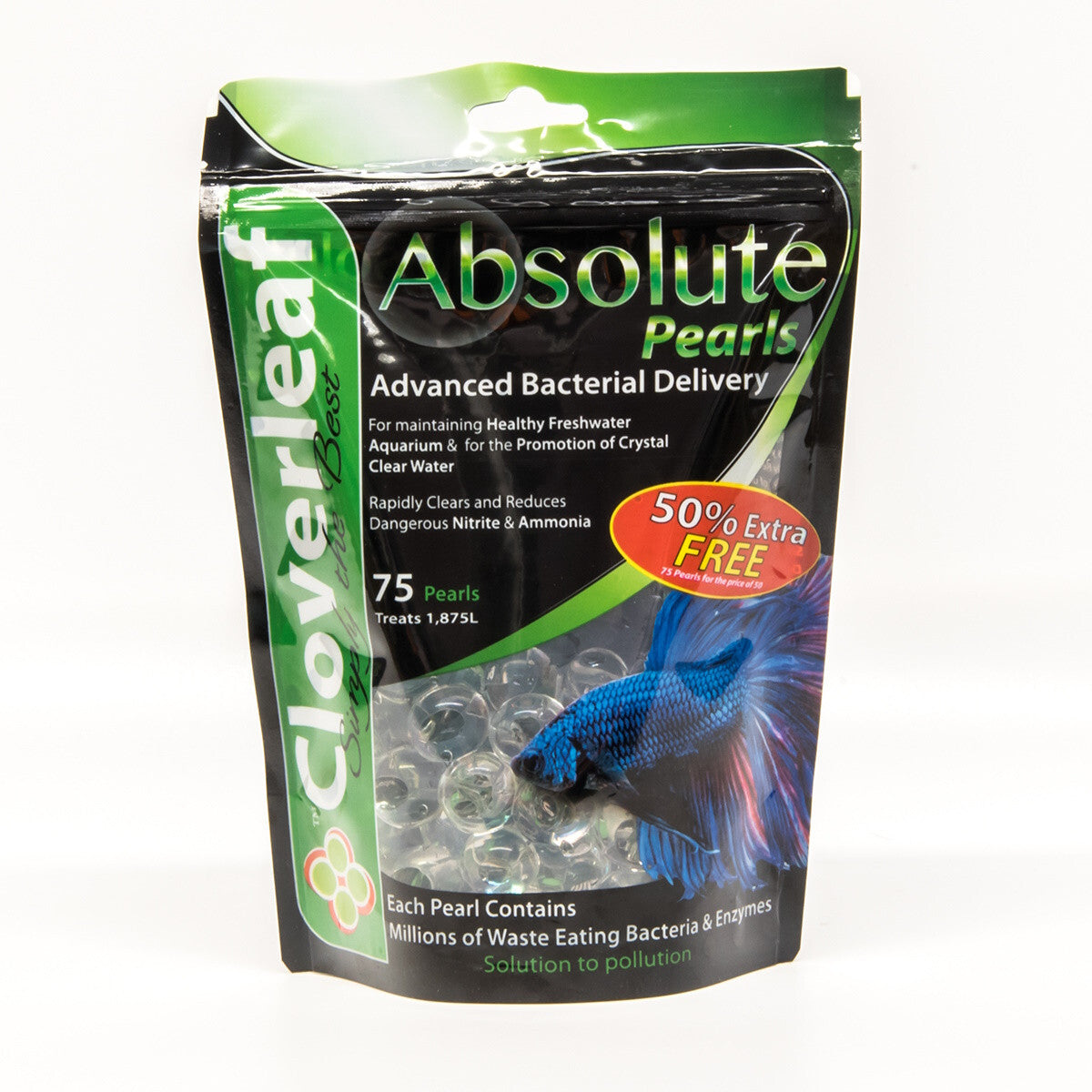 Cloverleaf Absolute Pearls Pond Pouch 75 Pearls