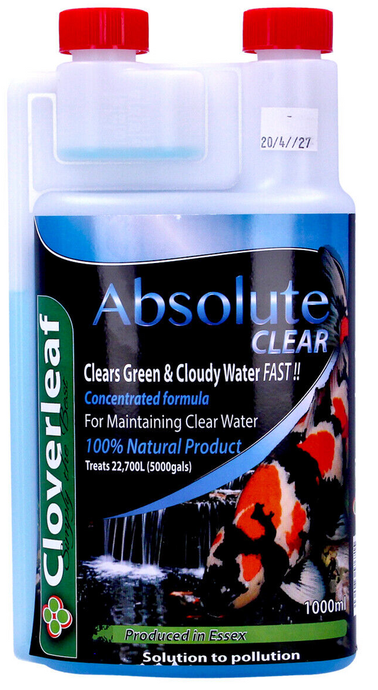 Cloverleaf Absolute Clear Water Flocculant 1Ltr