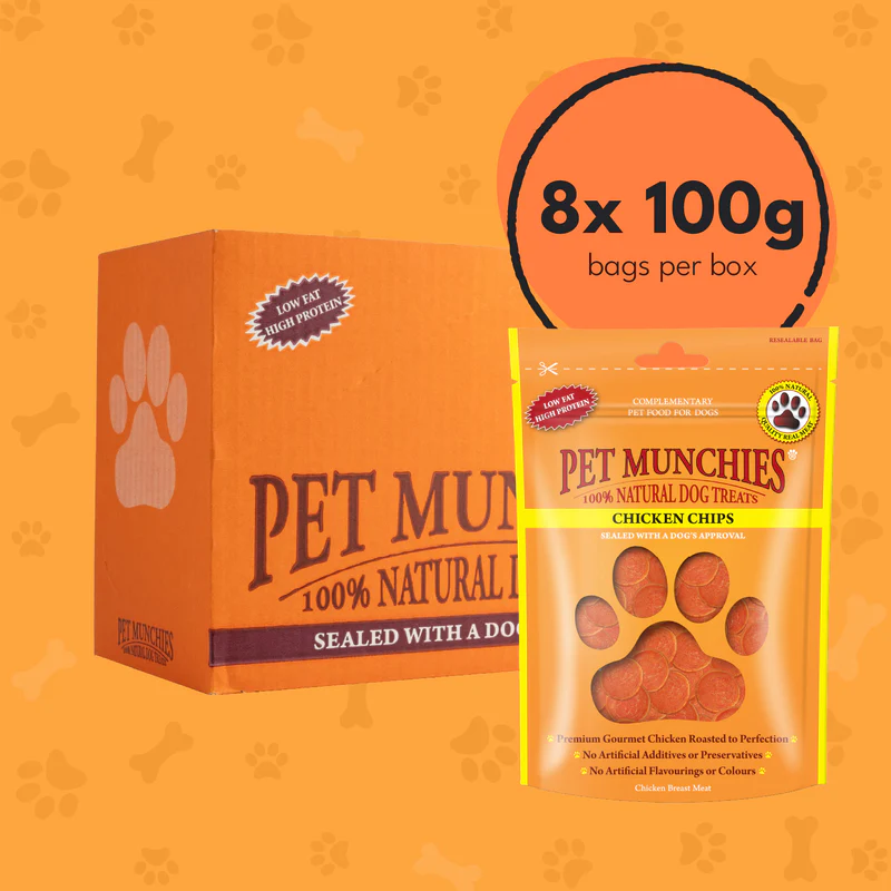 Pet Munchies Chicken Chips 100g