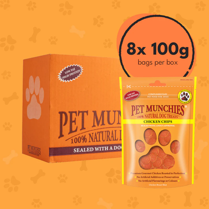 Pet Munchies Chicken Chips 100g