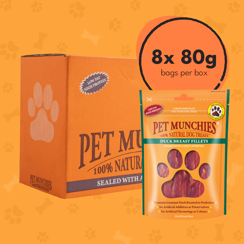 Pet Munchies Duck Breast Fillet 80g