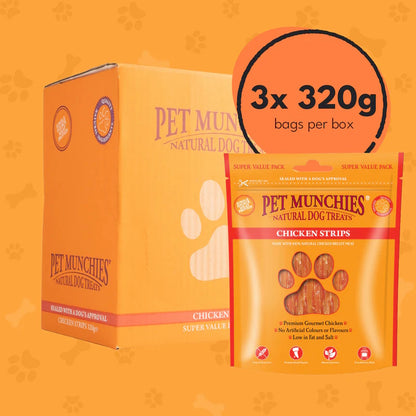 Pet Munchies Chicken Strips 320g