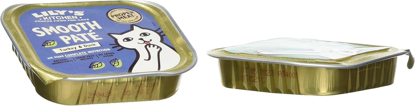Lilys Kitchen Cat Smooth Pate Selection 8 x 85g