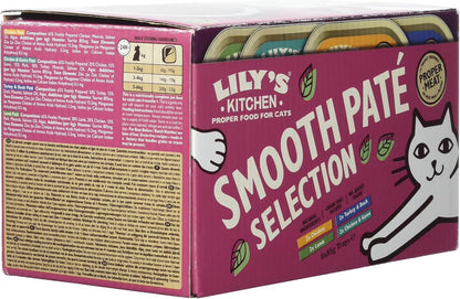 Lilys Kitchen Cat Smooth Pate Selection 8 x 85g