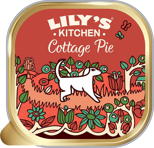 Lilys Kitchen Cottage Pie Wet Dog Food 150g