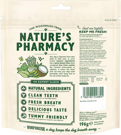 Lilys Kitchen Woof Brush Dental Chew Medium 7 Pack