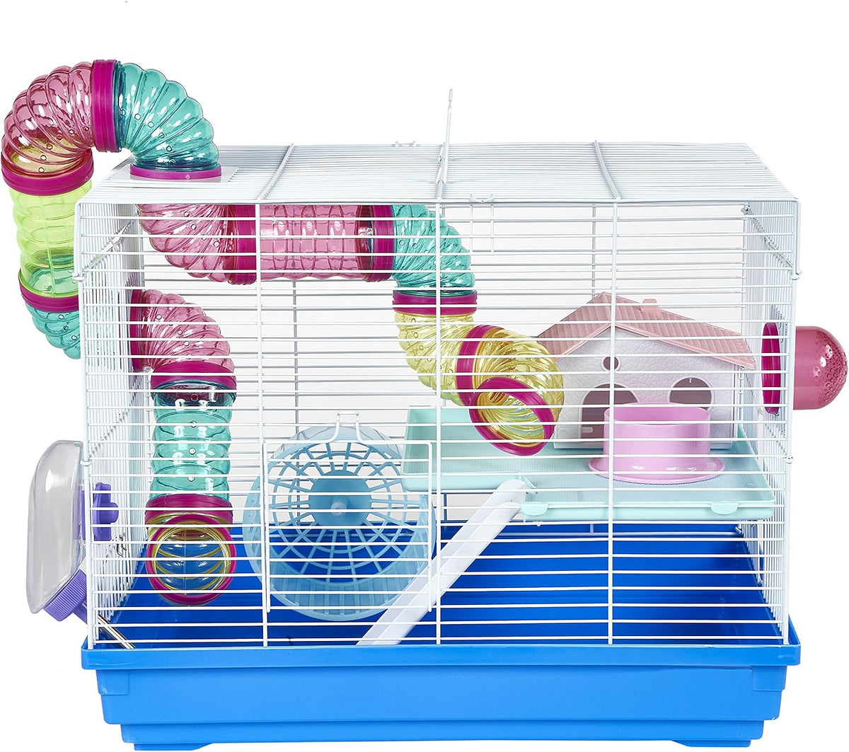 Little Zoo Hugo Hamster Cage Blue