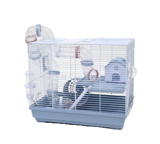 Little Zoo Hugo Hamster Cage Blue