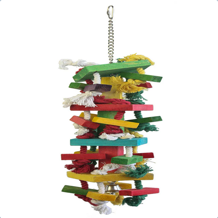 Sky Pets Climbing Wall Medium Colourful Bird Toy