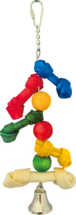 Adventure Bound Bone Chew Parrot Toy