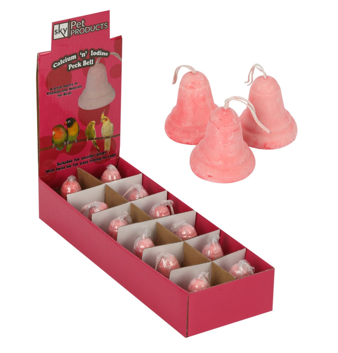 Sky Pets Calcium 'N' Iodine Peck Bell