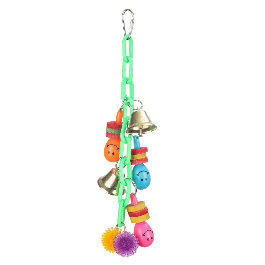 Adventure Bound Rattle Dangler Parrot Toy