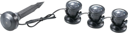 Bermuda Submersible LED Spotlights (3 Lights) – Warm White Pond Lighting