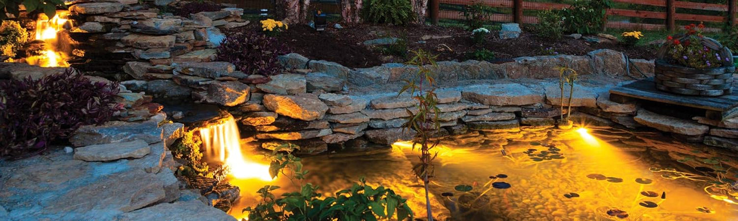 Bermuda Submersible LED Spotlights (3 Lights) – Warm White Pond Lighting