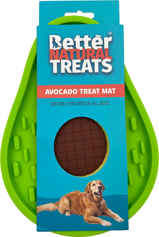 Hem & Boo Avocado Lick Mat With Suction Cups