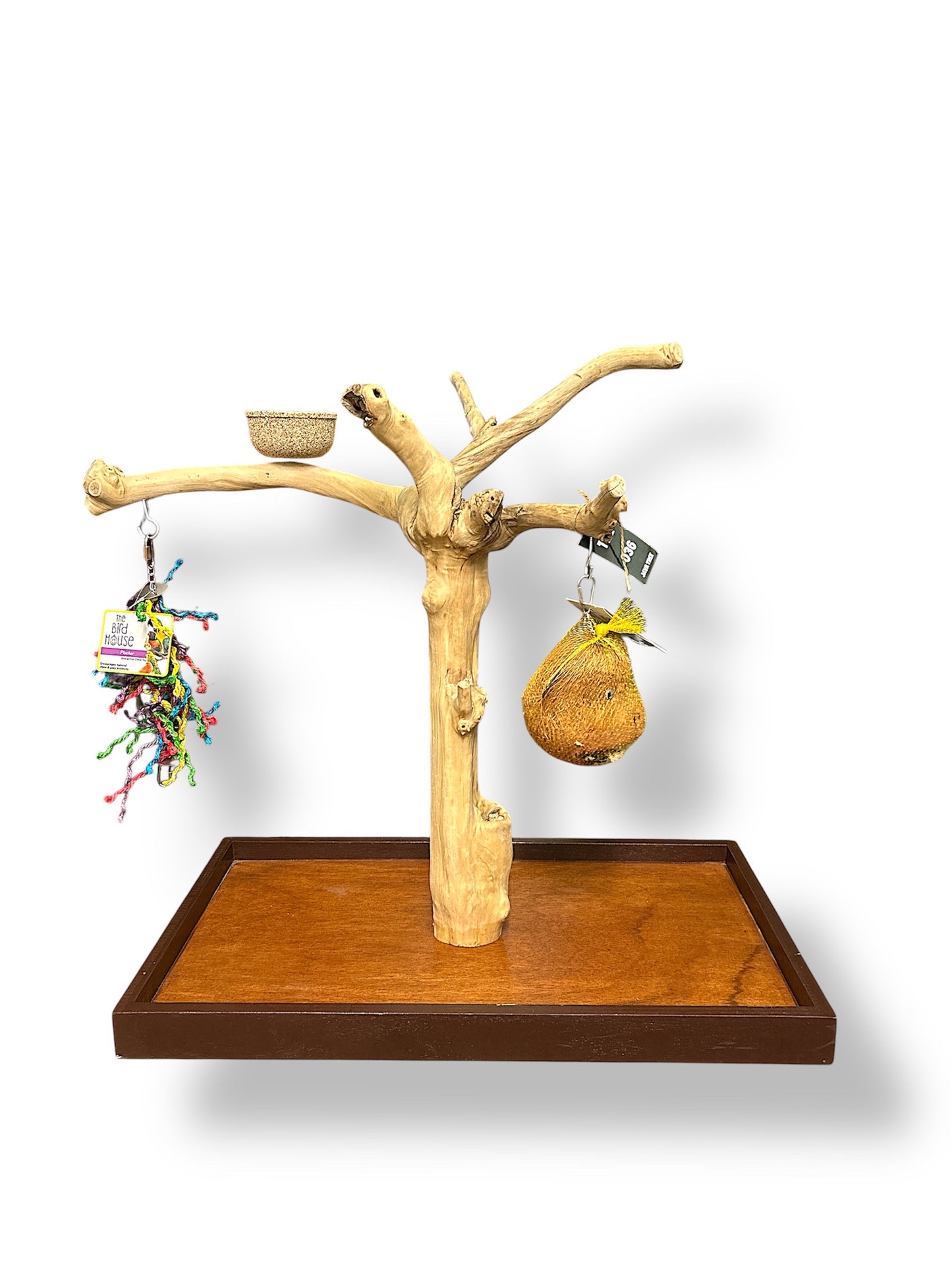 Wundapets Java Wood Table Top Stand Large