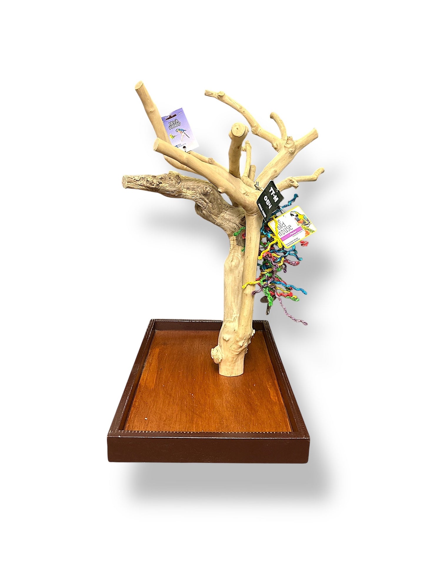 Wundapets Java Wood Table Top Stand Medium