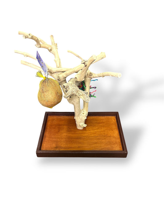 Wundapets Java Wood Table Top Stand Medium