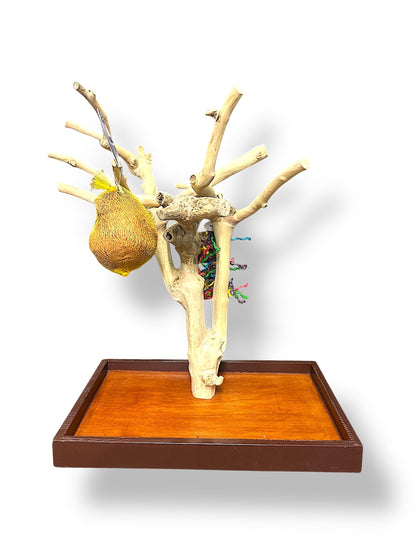 Wundapets Java Wood Table Top Stand Medium