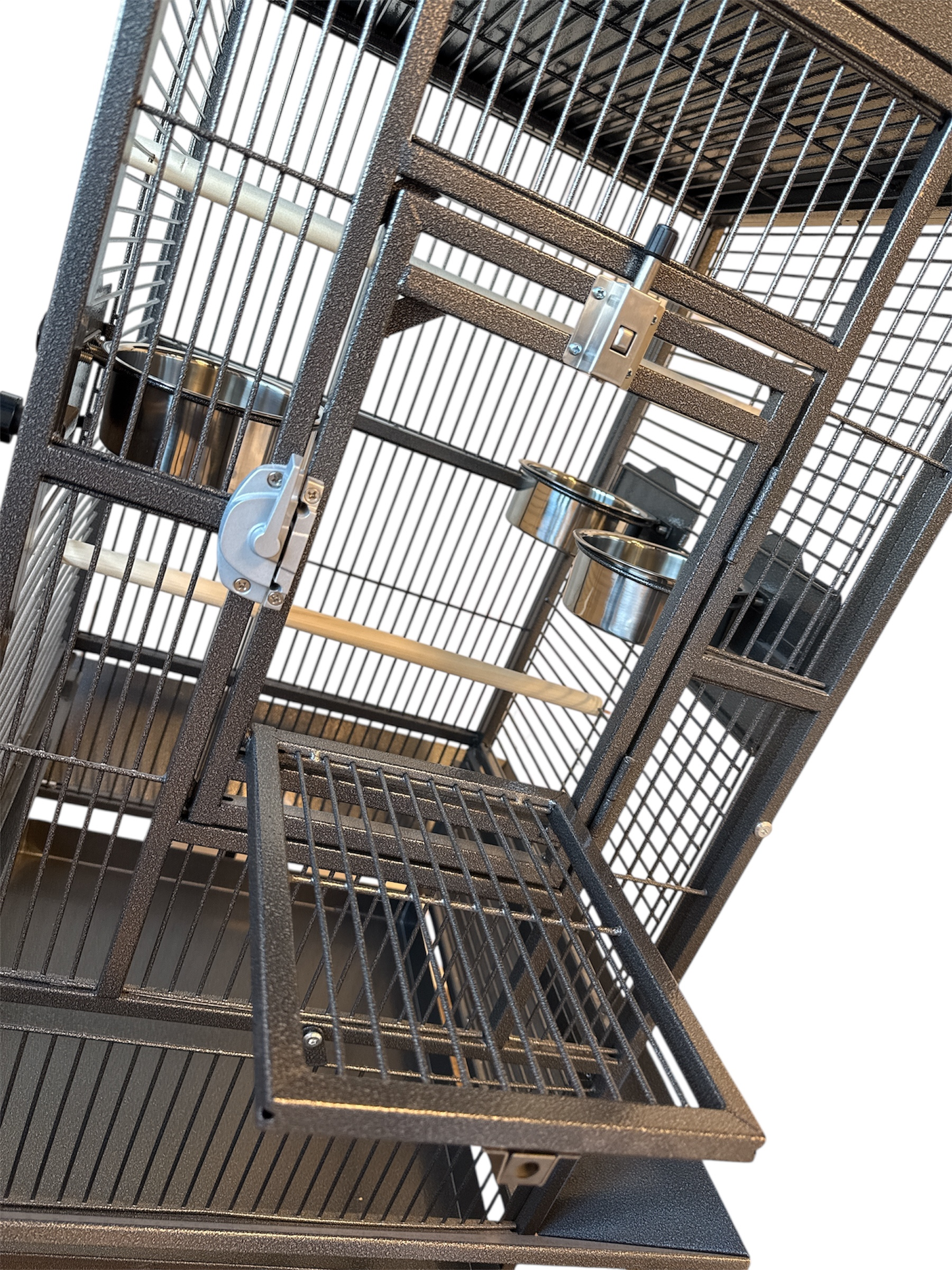 Wundapets Buttermere Medium Parrot Cage Antique Black