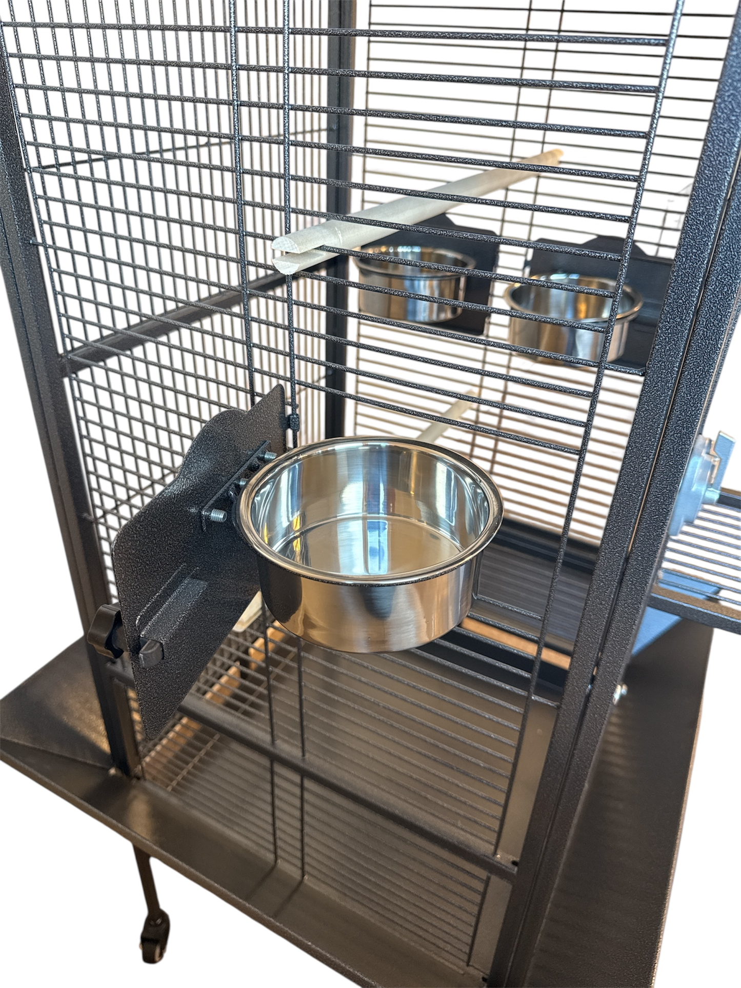 Wundapets Buttermere Medium Parrot Cage Antique Black