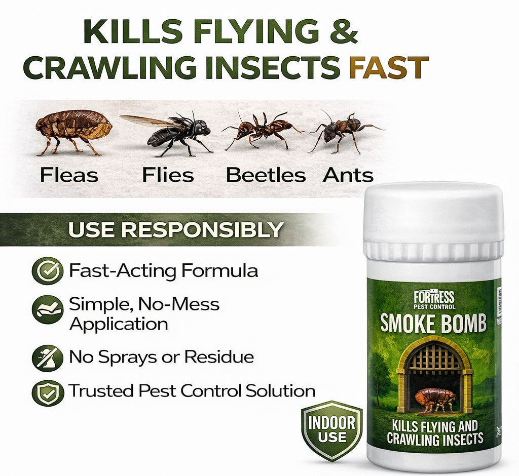 Fortress Pest Control Smoke Bomb 3.5g