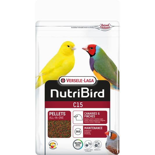 Versele-Laga Nutribird C15 Canaries & Finches 1kg