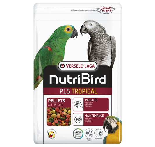 Versele-Laga Nutribird P15 Tropical Large Parrot 1kg