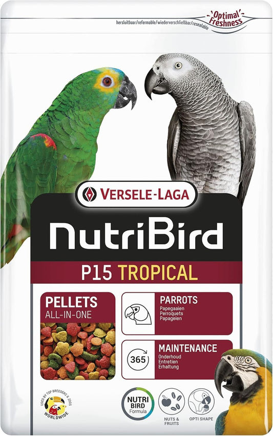 Versele-Laga Nutribird P15 Tropical Large Parrot 3kg