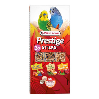 Versele-Laga Prestige Sticks Budgie Triple Variety 90g